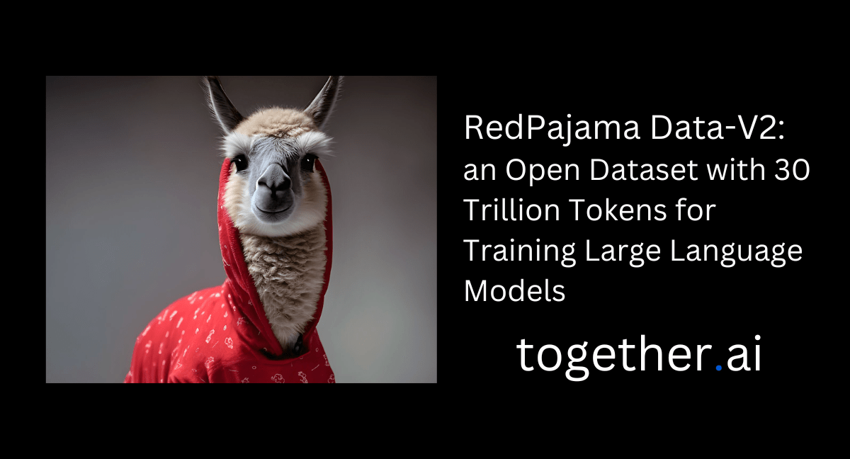 The Dawn of a New Data Era: RedPajama Data V2